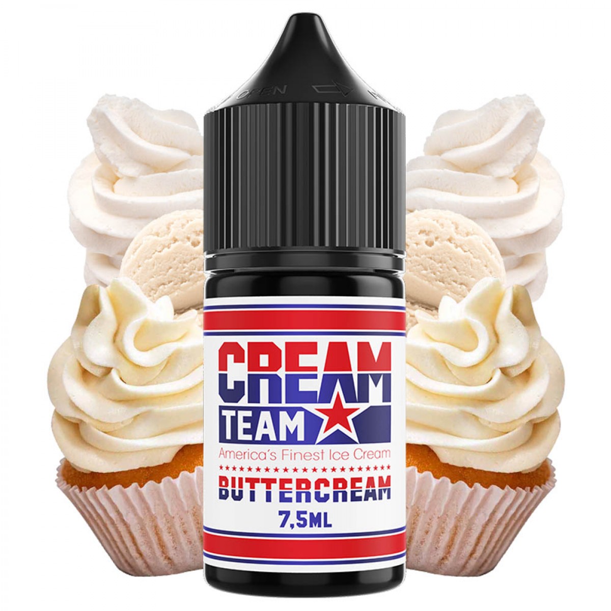 Kings Crest Cream Team Buttercream 7.5ml/30ml Flavorshot